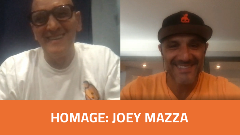 Darren & Joey Mazza talk on episode 33 of Homage.