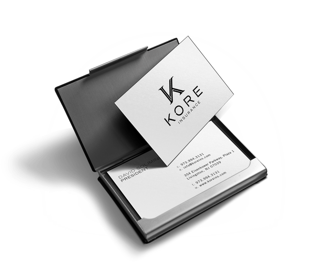 kore business cards